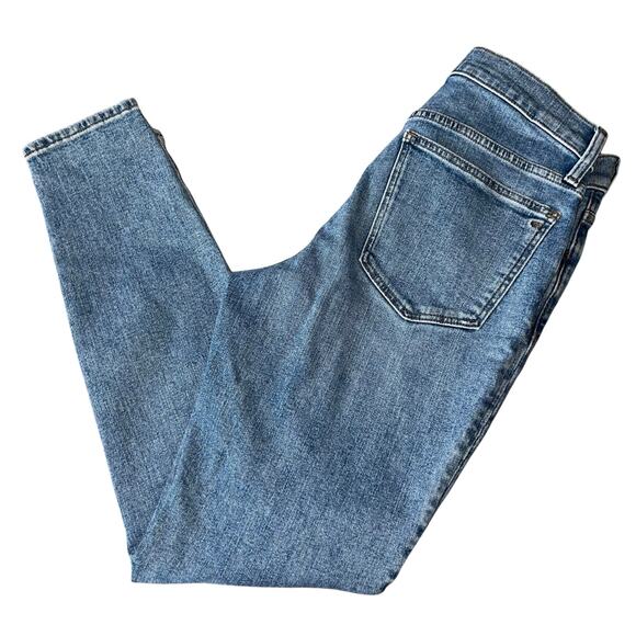 Madewell Cropped Jeans Skinny Denim Mid-Rise Ankle - Picture 4 of 9